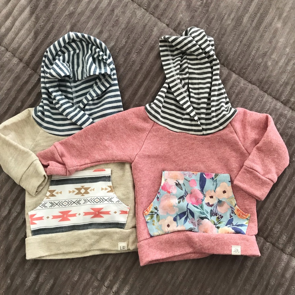Lulu & Roo 3 - 6 Months Girls Hoodies